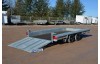 Vlemmix Porte-engin 400 x 180 PTAC 3500kg timon réglable avec hayon